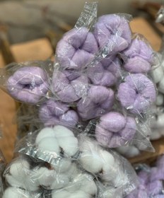 تصویر پنبه یاسی ۱۰ تایی 