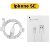 تصویر کابل شارژ اپل لایتنینگ Apple iPhone X Apple cable Lightning to USB iphone