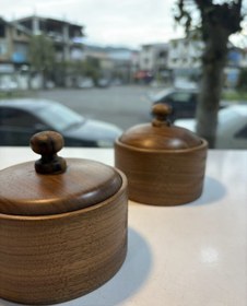 تصویر قندان چوبی 