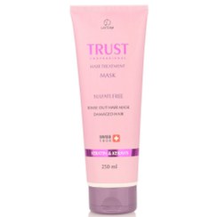 تصویر ماسک موی آبکشی تراست مناسب موی آسیب دیده حاوی کراتین Trust hair mask Rinse Out Hair for Damaged Hair 250ml