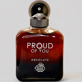 تصویر عطر مردانه فراگرنس ورد مدل پراد اف یو ابسولوت حجم 100 میل Fragrance World Proud of You Absolute 100 ml