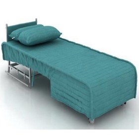 تصویر مبل تختخواب شو یک نفره سایز 140 مدل ریلی بدون دسته 