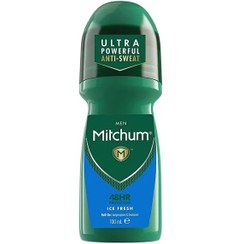 تصویر مام رول مردانه آیس فرش میچام Mitchum Ice Fresh Roll On Deodorant 100Ml