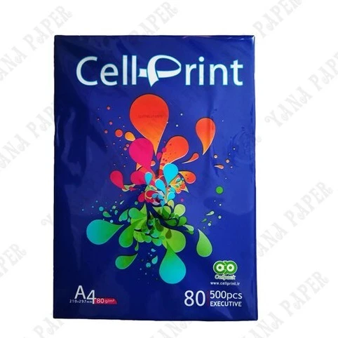 خرید و قیمت کاغذ A4 سل پرینت پلاس Cell Print Plus - یک بسته 500 برگی 80 ...