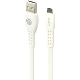 تصویر کابل میکرو یو اس بی ProOne PCC245M 2.1A 1m ProOne PCC245M 2.1A 1m MicroUSB Cable