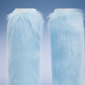 تصویر لگ وارمر خز آبی 