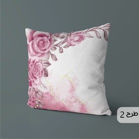 تصویر کوسن کد K412 گلدار