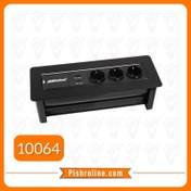 تصویر پریز توکار چند خانه تاچ ملونی مدل ۱۰۰۶۴ 