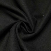 تصویر پارچه فوتر کوبیده مشکی عرض ۱.۵ متر 