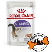 تصویر پوچ گربه عقیم شده رویال کنین در سس گوشت Royal Canin Pouch Sterilised in Gravy