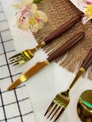 تصویر ست قاشق و چنگال کد۰۰۳۷۴ - چاقو میوه خوری 