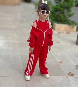 تصویر ۳تکه دخترونه قرمز 