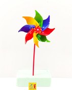 تصویر پک عمده اسباب بازی فرفره طرح چهار رنگ 12عددی 