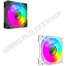 تصویر فن کیس گیم مکس FN12A C8I R 