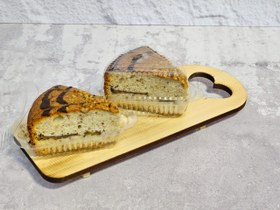 تصویر پک کیک سیب گردو – 1 عددی 