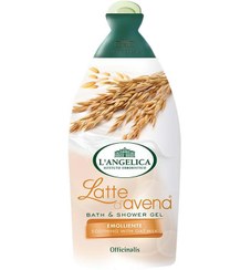 تصویر شامپو بدن نرم کننده عصاره جو دوسر 500 میلی لیتر لانجلیکا Langelica Officinalis Bath &Showergel soothing with oat milk