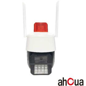 تصویر دوربین مداربسته IP سیمی و WIFI آهوا اسپید دام آژیر دار مدل OSAH-5.4 