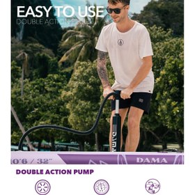 تصویر پدل بورد بادی داما مدل "6'10 Freelife Purple 