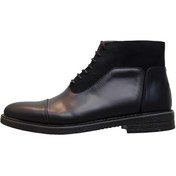 تصویر نیمبوت مردانه چرم طبیعی کد 00157t.k رنگ مشکی - 44 ا man leather boot code 00157t.k black color man leather boot code 00157t.k black color