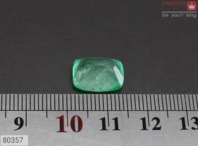 تصویر نگین زمرد کلمبیا کم نظیر کد 80357 