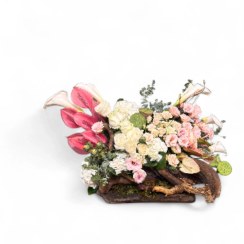 تصویر باکس گل چوبی 