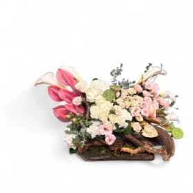 تصویر باکس گل چوبی 