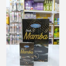 تصویر عود آبشاری رایحه بلک مامبا( Black Mamba) برند الاس(Ullas) 