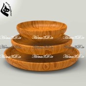 تصویر طراحی3بعدی ظروف چوبی80 Wooden dishes80