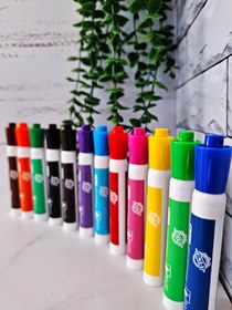 تصویر ماژیک وایتبرد 12 رنگ UNI.1 