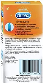 تصویر کاندوم دورکس اکسترا داتز Durex Extra Dots