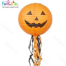 تصویر فانوس کاغذی کدو آویز دار 
