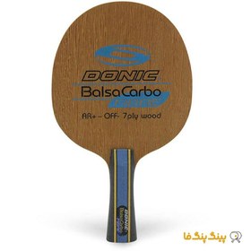 تصویر چوب راکت بالسا کربو فایبر Donic Table Tennis Blade Model Balsa Carbo Fibre
