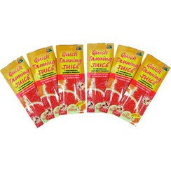 تصویر برنزه کننده فلورسان (Quick Tanning Juice) مدل بیلیستر پک 6 عددی 