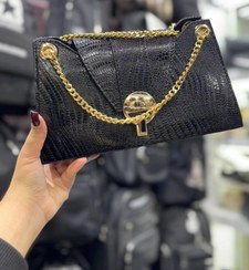 تصویر کیف زنانه زنجیر دار اسپرت دسته زنجیری Women's sports chain bag with chain handle