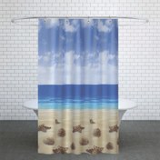 تصویر پرده حمام دلفین کد jack-10019 سایز 200×180 سانتی متر 