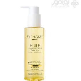 تصویر روغن پاک کننده آرایش بایفاس مدل HUILE حجم 150 میل BYPHASSE HUILE DEMAQUILLANTE DOUCEUR CLEANSING OIL