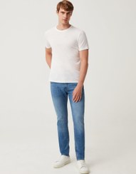 تصویر جین مردانه اسلیم اووی‌اس برند ovs Ovs Mens Slim Jean