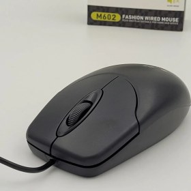 تصویر ماوس سیمی اقتصادی سایلنت الون مدل M602 ELEVEN Wired Economic Silent Mouse Model M602