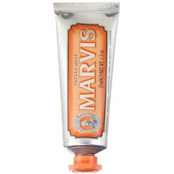 تصویر خمیر دندان زنجبيل و نعناع مارویس Marvis Ginger Mint حجم ۲۵ میل Marvis Ginger Mint Toothpaste 25 ml