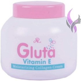 تصویر کرم کلاژن و ویتامین E ضدچروک،ضدجوش و آبرسان گلوتا 200 گرمی GLUTA MOISTURIZING COLLAGEN CREAM