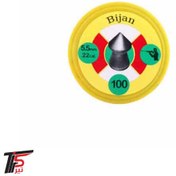 تصویر ساچمه بیژن نوک تیز کالیبر ۵.۵ بسته ۱۰۰ عدد 