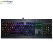 تصویر کیبورد با سیم کورسیر مدل K70 LUX RGB Mechanical ا K70 LUX RGB Mechanical-Cherry MX RGB Brown Gaming Keyboard K70 LUX RGB Mechanical-Cherry MX RGB Brown Gaming Keyboard