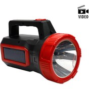 تصویر چراغ قوه شارژی 2 کاره خورشیدی ویداسی WEIDASI WD-562S WEIDASI WD-562S Flashlight