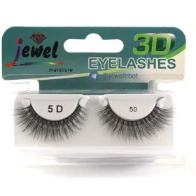 تصویر مژه مصنوعی جیول 3D شماره 50 Jewel 3D artificial eyelash number 62