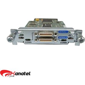 تصویر ماژول سیسکو مدل HWIC-2A/S Cisco HWIC-2A/S Serial WAN Interface Module