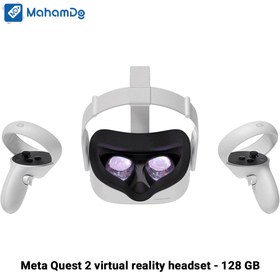 تصویر هدست واقعیت مجازی Meta Quest 2 - حافظه 128GB Oculus Quest 2 virtual reality headset - 128GB memory