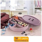 تصویر جعبه نخ و سوزن ایت مدل دکمه 