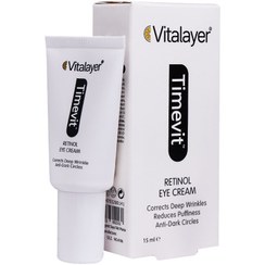 تصویر ویتالایر کرم دور چشم ضد چروک VITALAYER TIMEVIT EYE CREAM