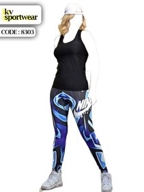 تصویر ست تاپ شلوار ورزشی زنانه Nike کد 009 Nike womens sports pants top set code 009