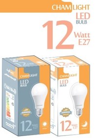 تصویر لامپ حباب دار LED – چم لایت – 12 وات – 